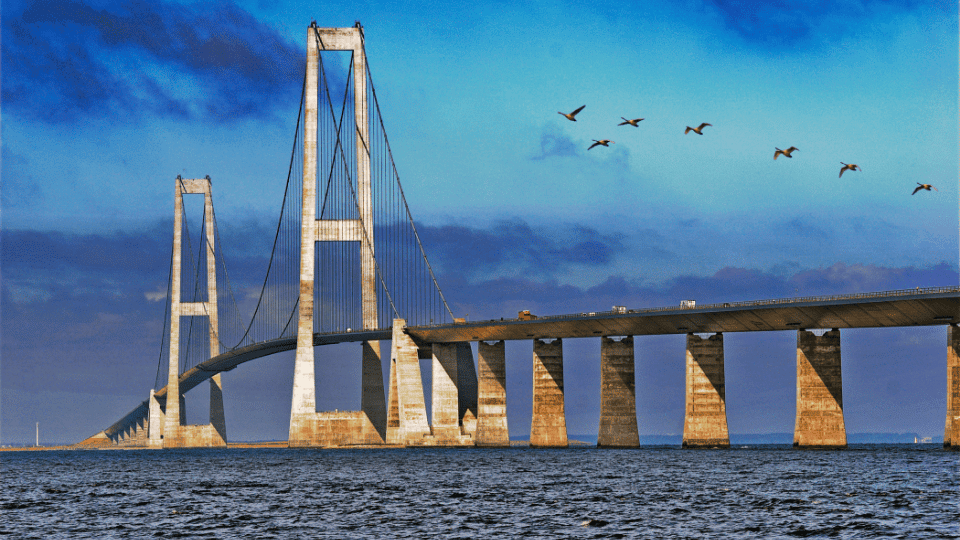 Moving across the bridge